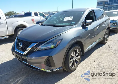 2020 Nissan Murano S Intelligent Awd z USA, uszkodzony, nr VIN 5N1AZ2AS0LN118834